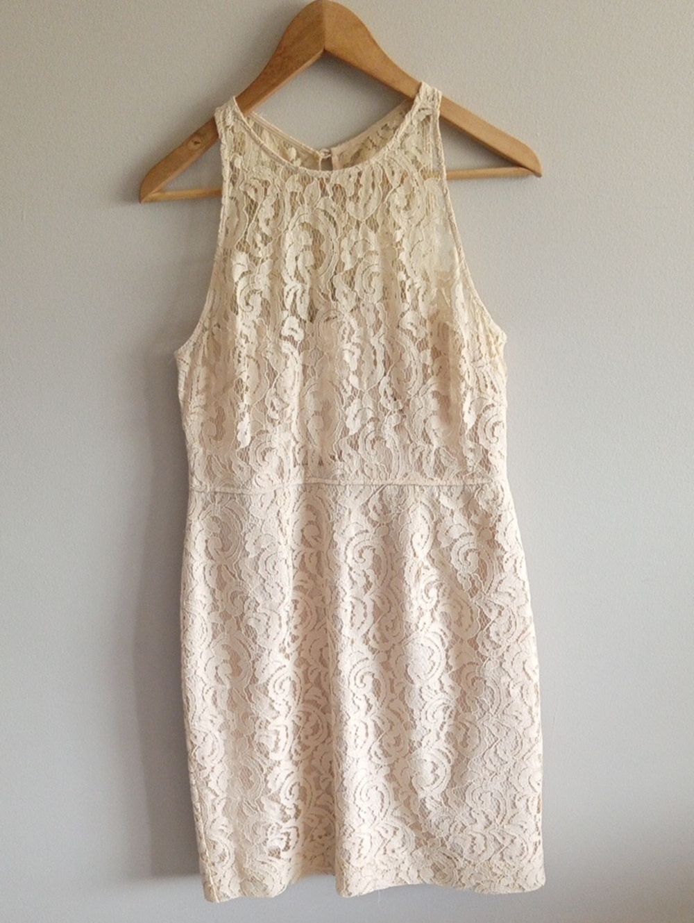 NWT J. Crew Cream Lace Midi Dress Size 10 Cottagecore Garden Party Wedding